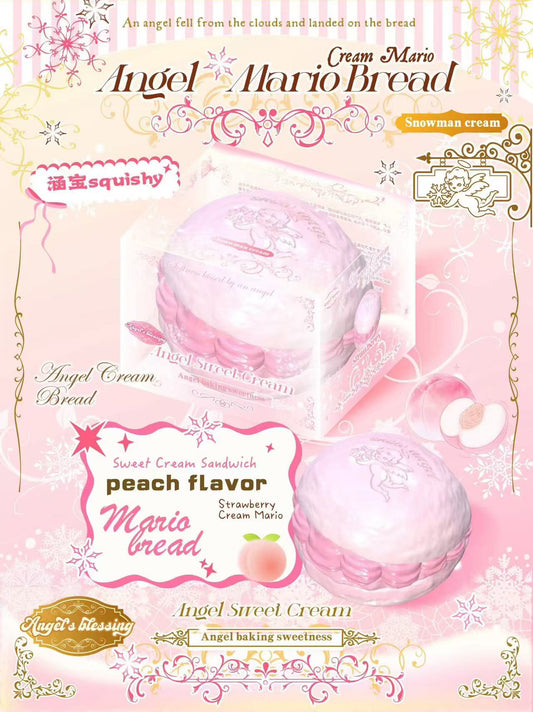 Lisa Angel Mario Cream Bread Squishy