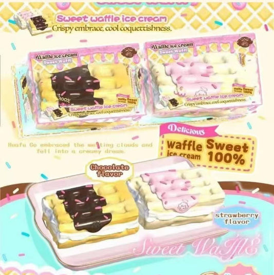 Lisa Sweet Waffle Ice Cream Squishy