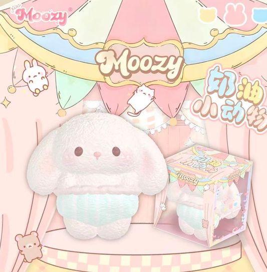 Moozy Creamy Diaper Bunny Squishy