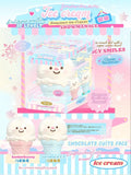 Lisa Snowman Ice Cream Cone Squishy