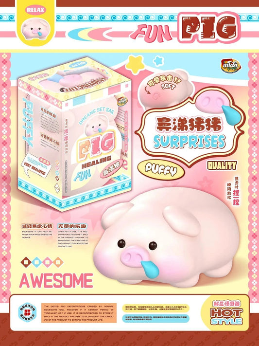 Mido Runny-Nose Pig Squishy