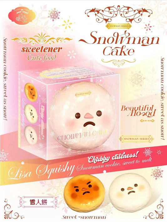 Lisa Snowman Cake Squishy