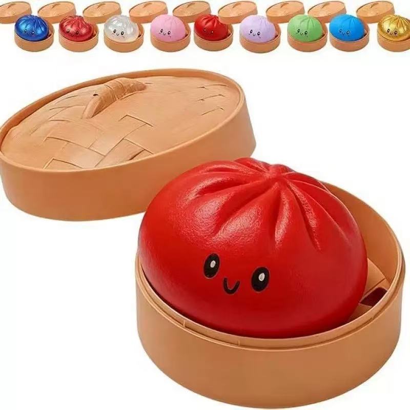 Glitter Dumpling Squishy with Box