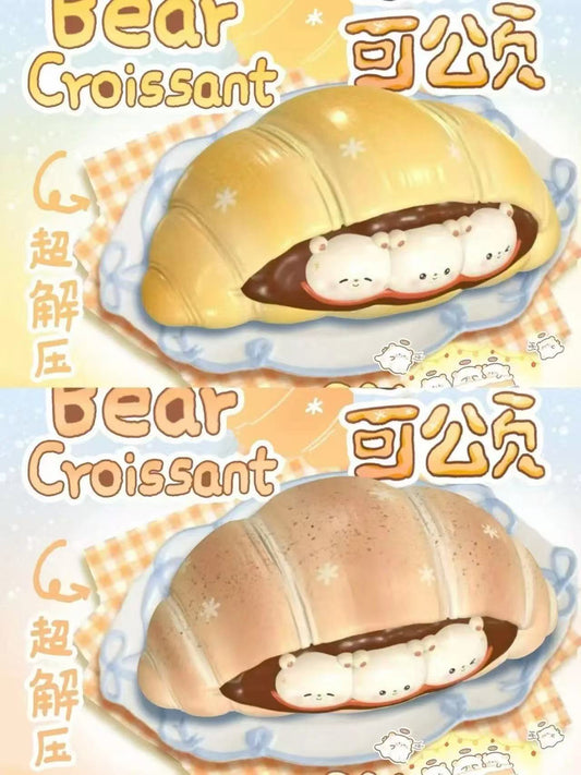 Bear Croissant Squishy