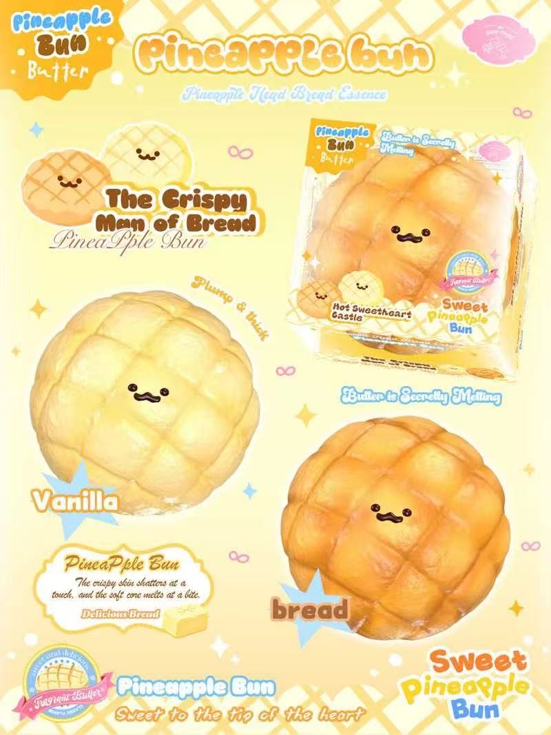 Lisa Pineapple Bun Squishy