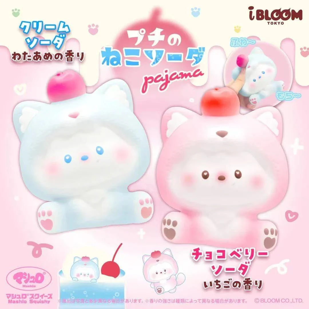 iBloom Soda Pajama Puchi Cat Squishy