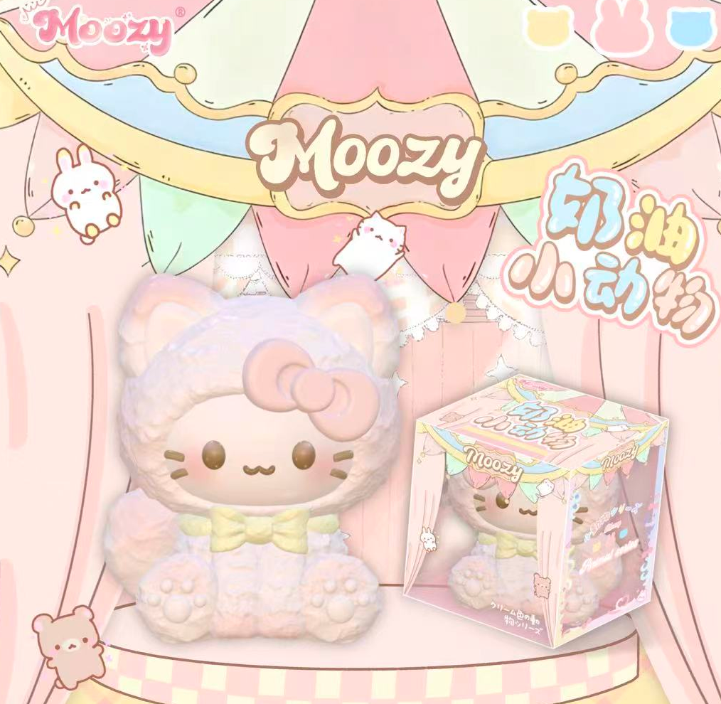 Moozy Bow Kitty Squishy