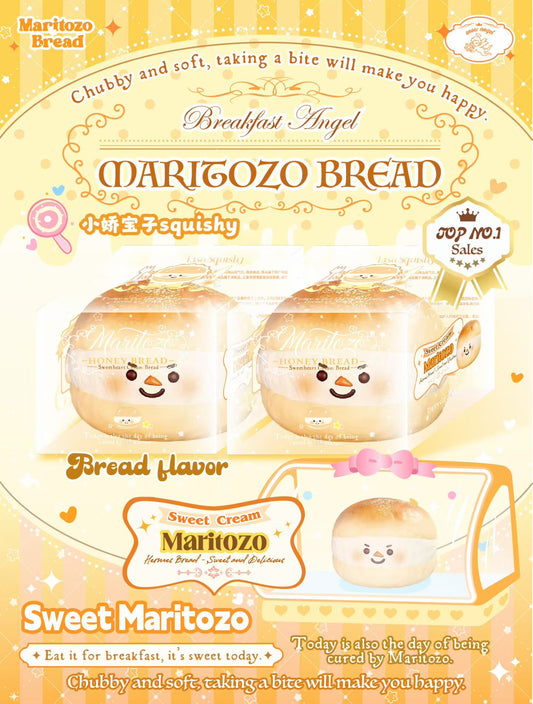 Lisa Baked Maritozo Bread Squishy