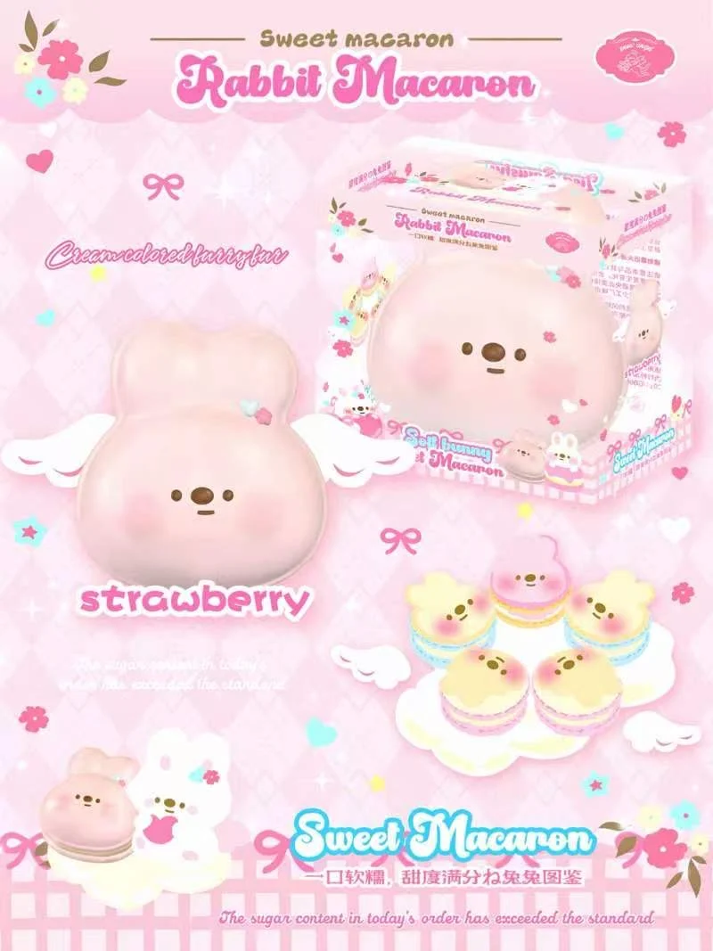 Lisa Rabbit Macaron Squishy