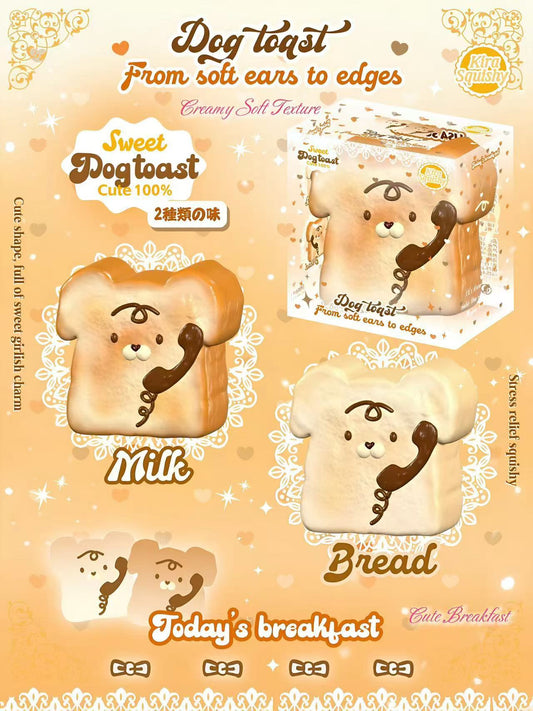 Lisa Telephone Dog Toast Squishy