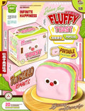 Mido Red Nose Pink Vegetable Toast Squishy