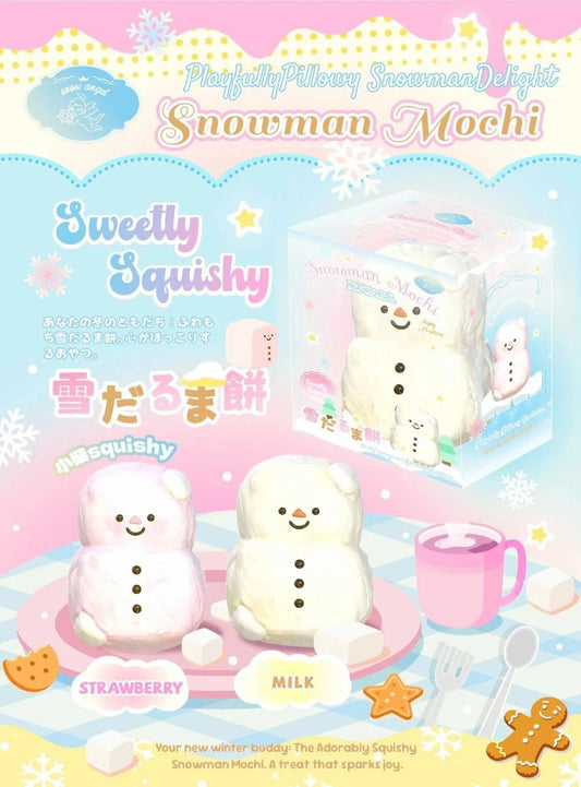 Lisa Snowman Mochi Squishy