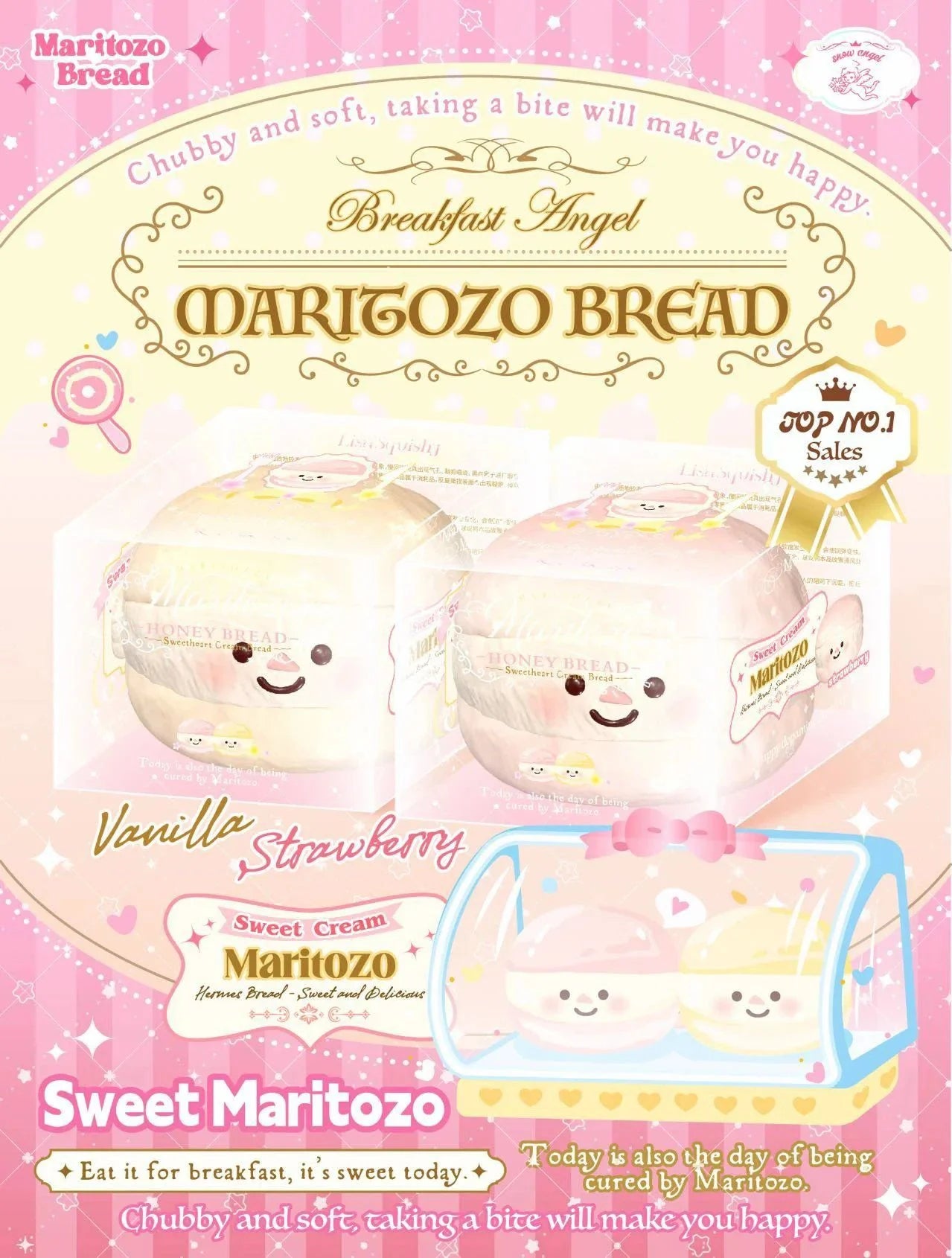 Lisa Maritozo Bread Squishy