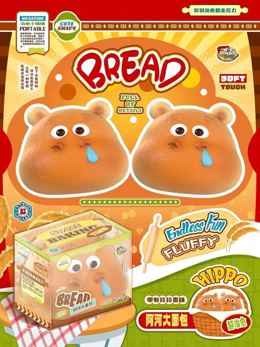 Mido Hippo Bread Squishy