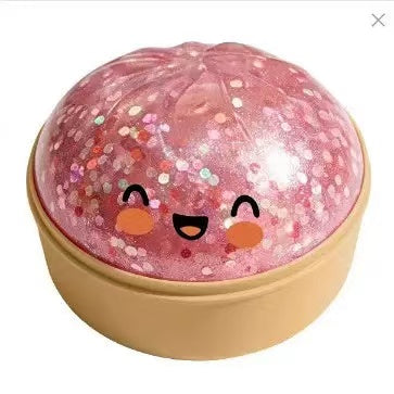 Glitter Dumpling Squishy with Box