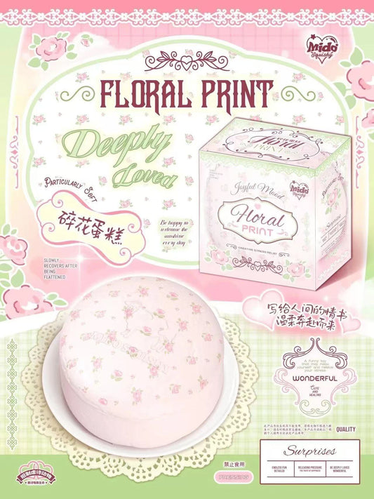 Mido Floral Cake Squishy
