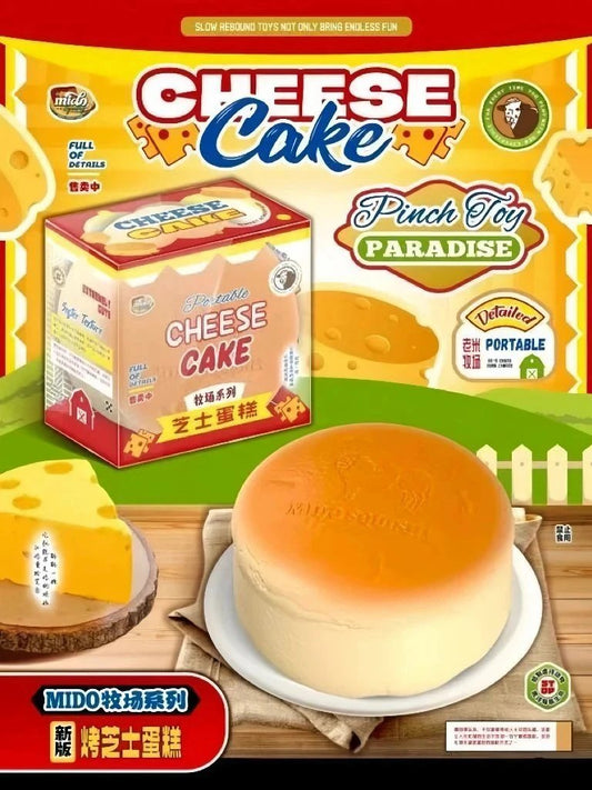 Mido Baked Cheesecake Squishy