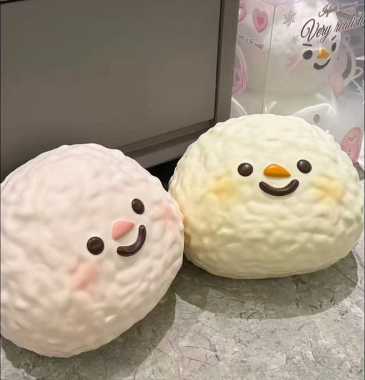 Lisa Super Jumbo Snowman Riseball Squishy （Pre-order)